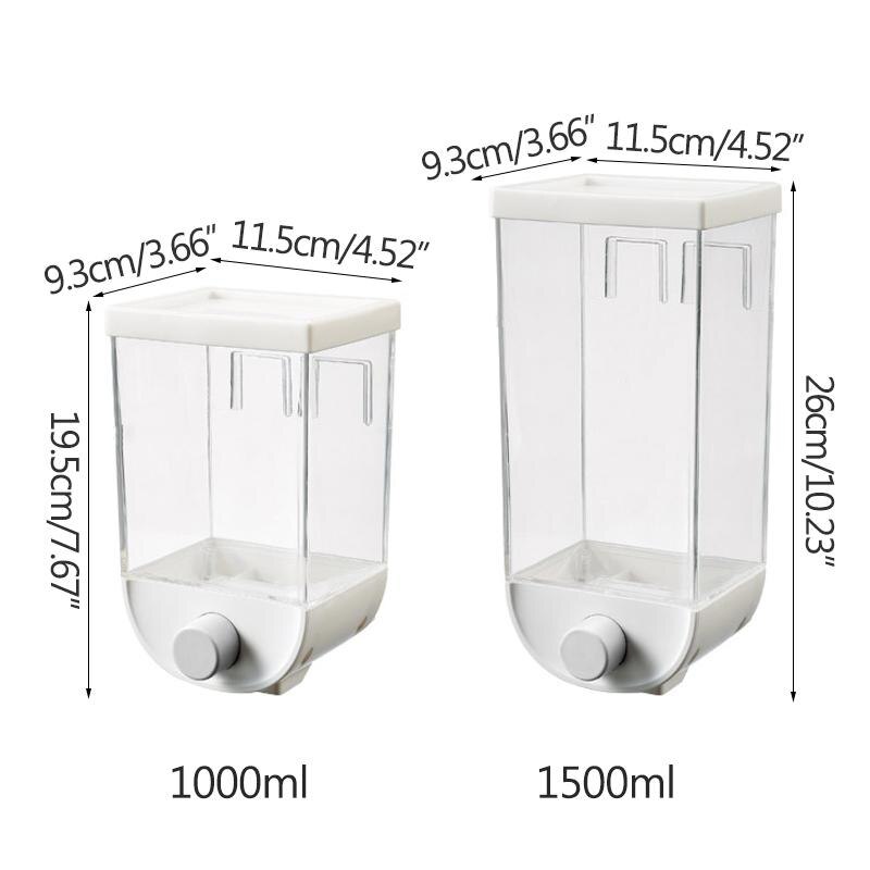 Wall Mounted Food Storage Dispenser