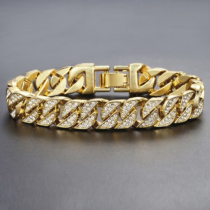 Gold Cuban Link Bracelet