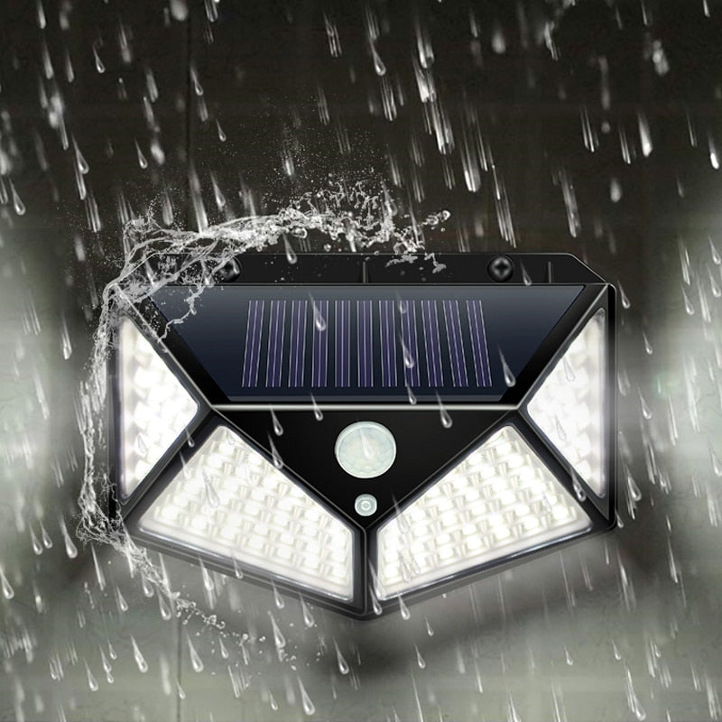 Solar Motion Sensor Wall Light