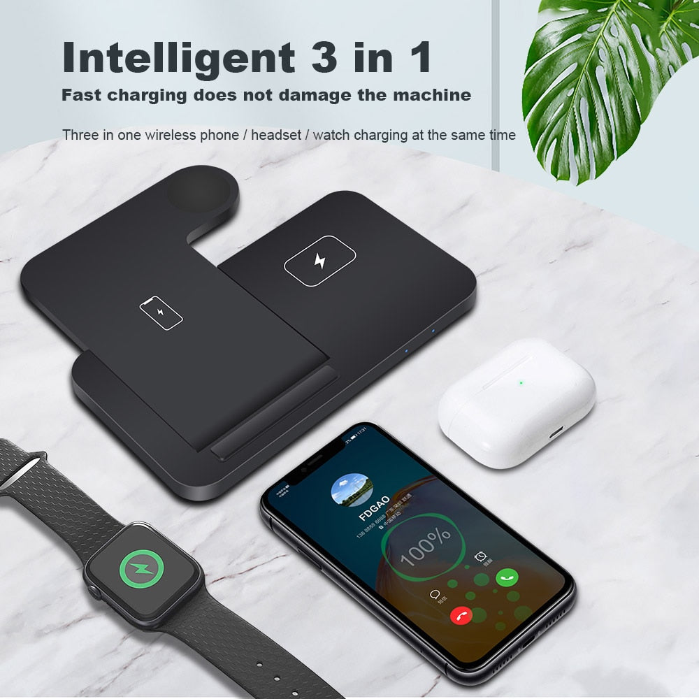 3-in-1 Wireless Charging Station