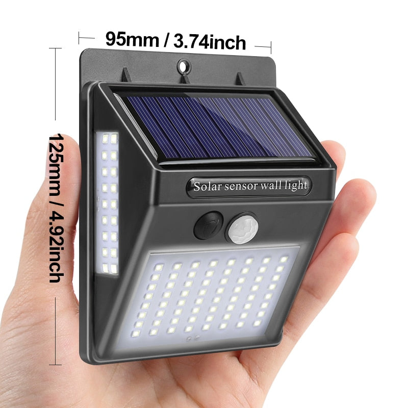 Solar Motion Sensor Wall Light