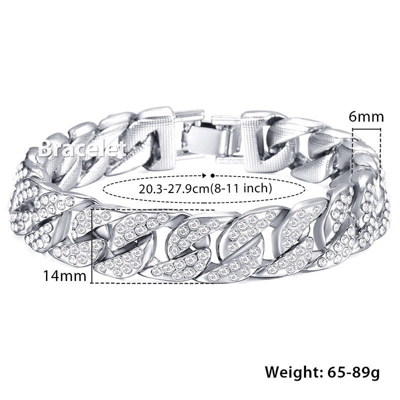 Gold Cuban Link Bracelet