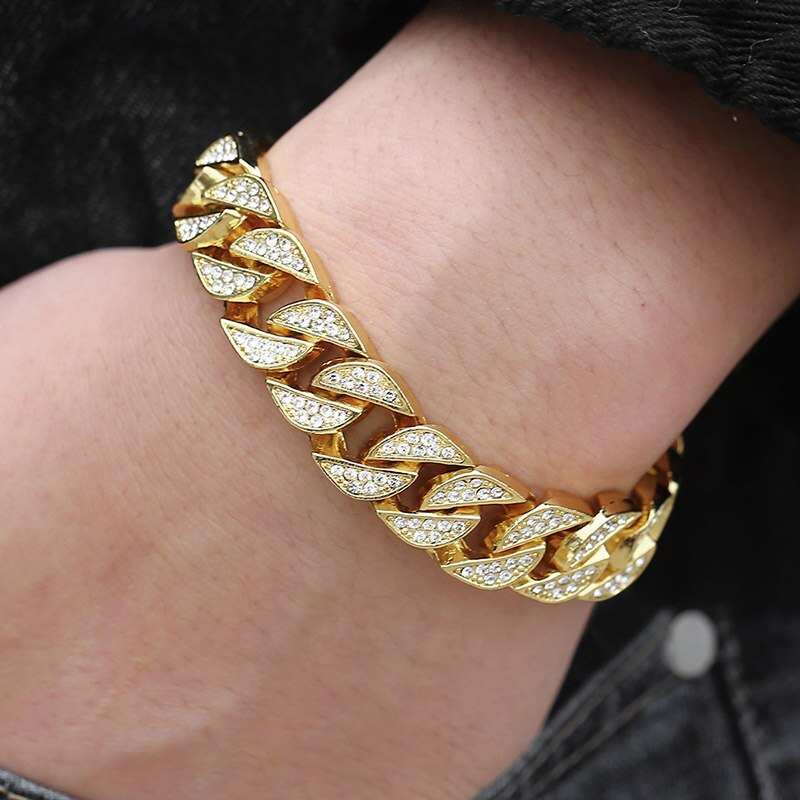 Gold Cuban Link Bracelet