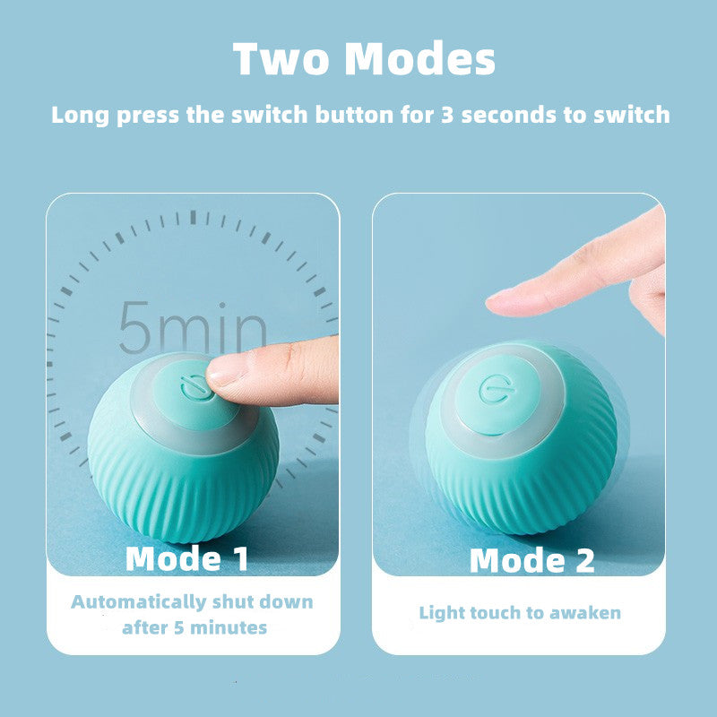 Interactive Rolling Cat Ball