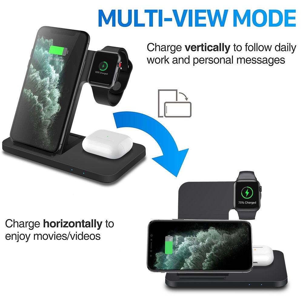 3-in-1 Wireless Charging Station